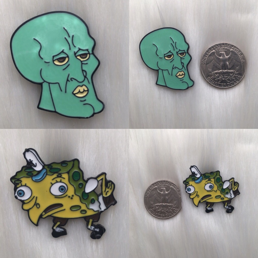 Iconic Meme Pins Set - Picture 3 of 8